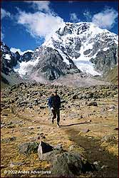 Runners on the Inca Trail