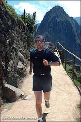 Runners on the Inca Trail